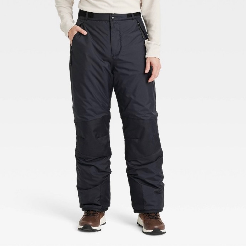 NWOT All in Motion Men’s Ski Pants Sz XL in Black